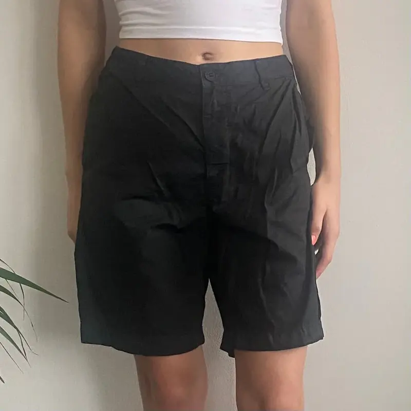 Kenzo Shorts - 28W UK 8 Black Cotton