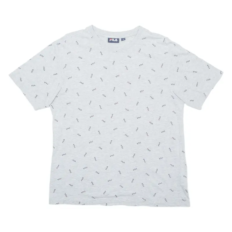 FILA Mens T-Shirt Grey M