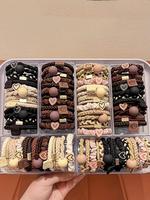 Random Style Boho Style Hair Tie Set, Cute Sweet Hair Tie Set, Elastic Hair Band for Thick & Thin Hair, Fashion Hair Accessor...