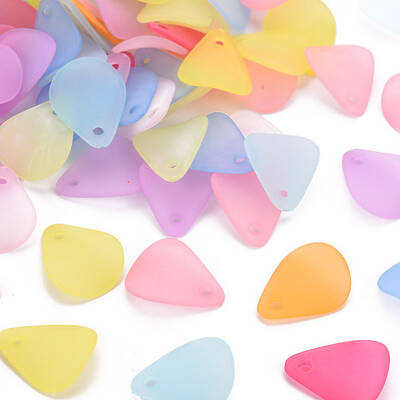 Transparent Frosted Acrylic Pendants
