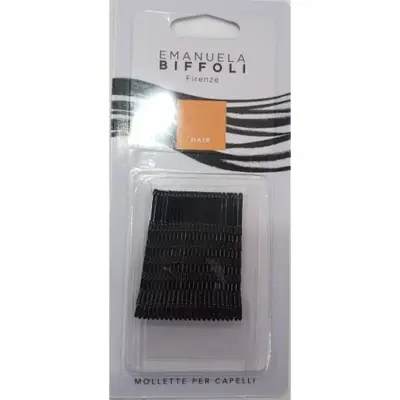 Emanuela Biffoli Black Hair Clips 1315