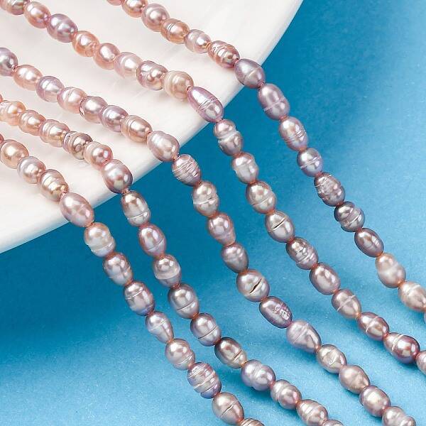 Natural Cultured Freshwater Pearl Beads Strands
