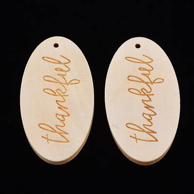 Wood Big Pendants