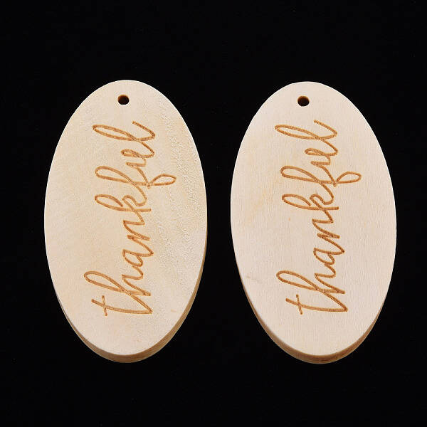 Wood Big Pendants