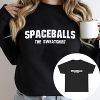 Funny Space Parody T-Shirt and Sweatshirt, Retro Sci-Fi Style Graphic Top, Comedic Fan Gift, The Tee and The Pullover