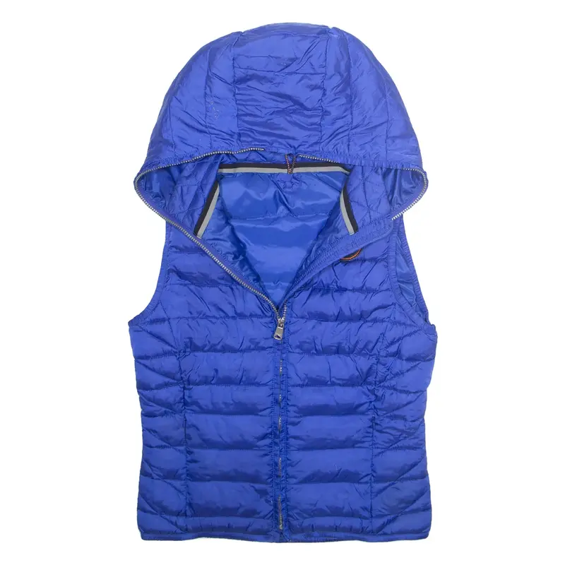 NAPAPIJRI Mens Gilet Blue Hooded M