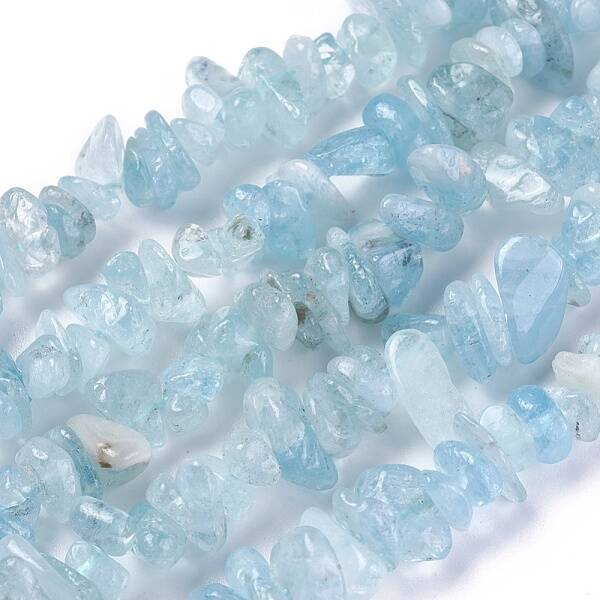 Natural Aquamarine Beads Strands