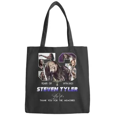 53 Years Of 1970 2023 Steven Tyler Thank You Bags Bags