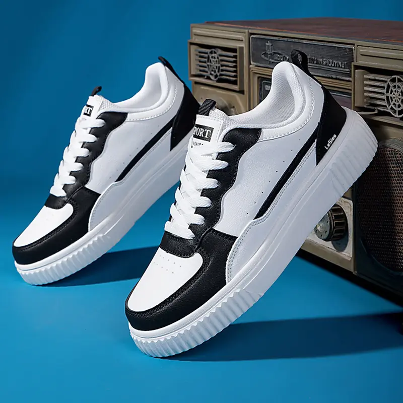 Women's Trendy Low-Top Sneakers Casual Sneakers with Breathable Mesh Upper, Non-Slip Rubber Sole, Lace-Up Design for Casual A...
