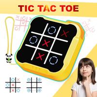 Portable Electronic Tic Tac Toe Game Console, Handheld Game Console, Educational Toy for Home Entertainment & Party, Boy Gift...