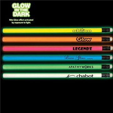 1000 Custom Nite Glow Pencil - Glow in Dark