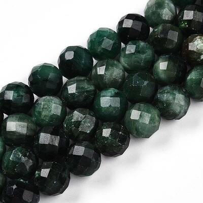 Natural Fuchsite Beads Strands
