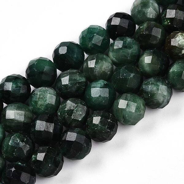 Natural Fuchsite Beads Strands