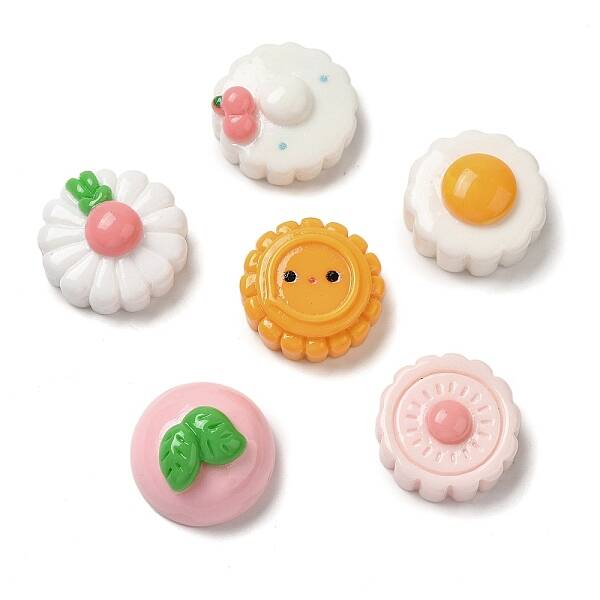 Opaque Cartoon Resin Decoden Cabochons