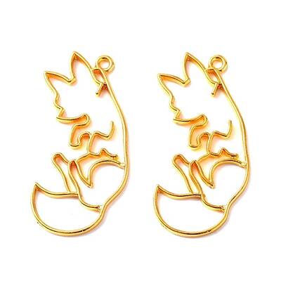 Alloy Open Back Bezel Big Pendants