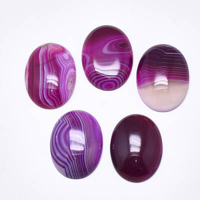 Natural Banded Agate/Striped Agate Cabochons