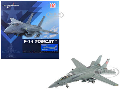 Grumman F-14A Tomcat Fighter Aircraft VF-1 (with Optional Decals) United States Navy Air Power Series 1/72 Diecast Model ...