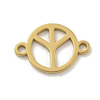 Ion Plating(IP) 201 Stainless Steel Hollow Connector Charms