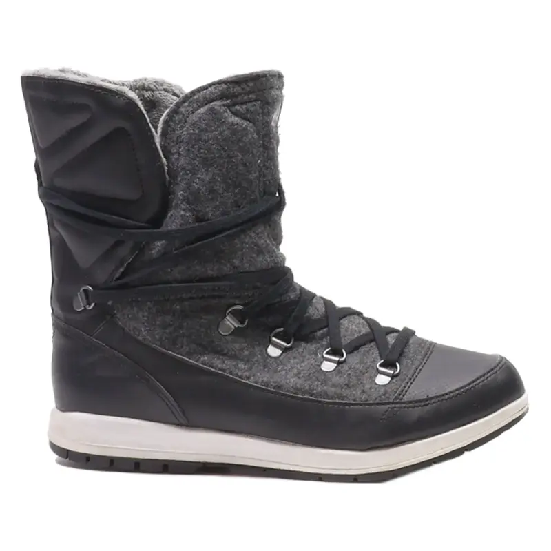ADIDAS Snow Boots Black Synthetic Womens UK 5