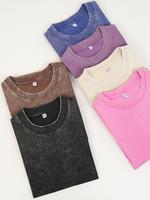 Mineral Wash Oversized T-Shirts for Men & Women - Streetwear Loose-Fit Top, Oversized Gym t shirts - JONATHAN ALVARADO