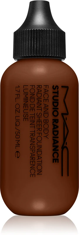 Mac Studio Radiance Radiant Sheer Face & Body Foundation 50ml N8