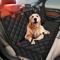 Foldable Car Rear Seat Pet Mat, Waterproof & Dirt-proof Dog Car Seat Cover, Pet Travel Bed, Dog & Cat Accessories, Automotive...