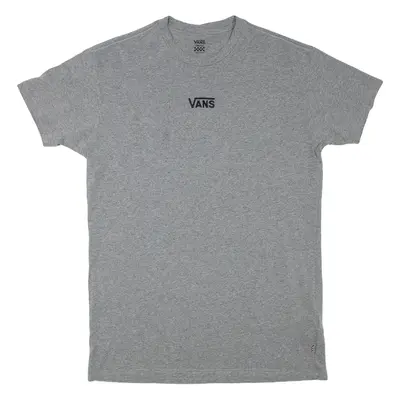 VANS Womens T-Shirt Dress Grey Short Sleeve Short S