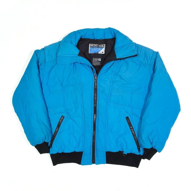 PACIFIC TRAIL Puffer Jacket Blue Mens L