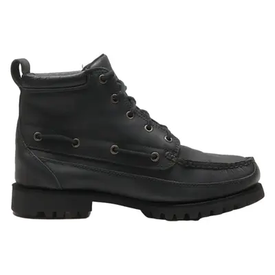 TIMBERLAND Lace-Up Boots Black Leather Mens UK 8