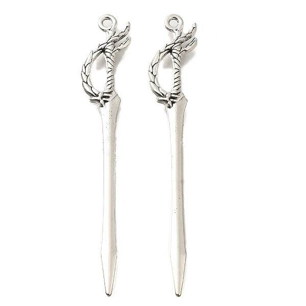 Tibetan Style Alloy Big Pendants