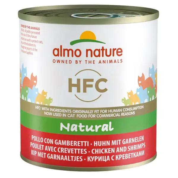 Almo nature HFC Natural Chicken with Shrimp - 280GR