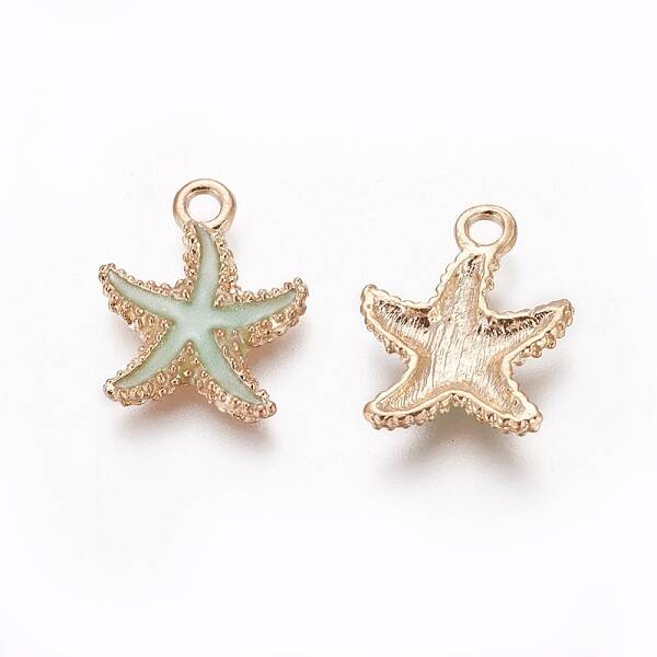 Alloy Enamel Pendants