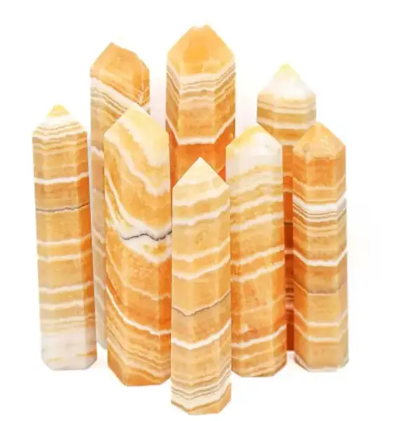 [Crescent Cast] All Calcite Products - Spheres, Towers, Freeforms - Options Are In The Variations