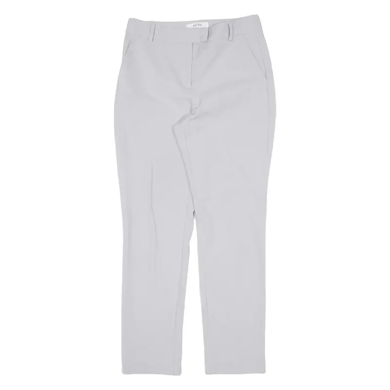 REISS Trousers Grey Slim Tapered Womens W28 L27