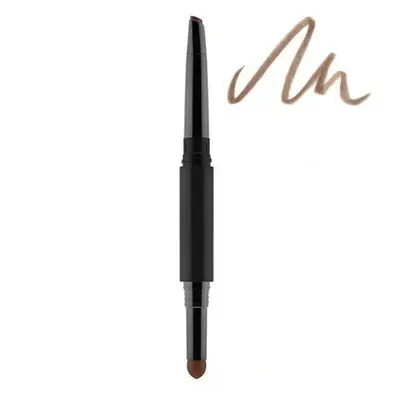 Gosh Shape & Fill Matita per sopracciglia doppia in crema 002 Grigiomarrone 0,5 g