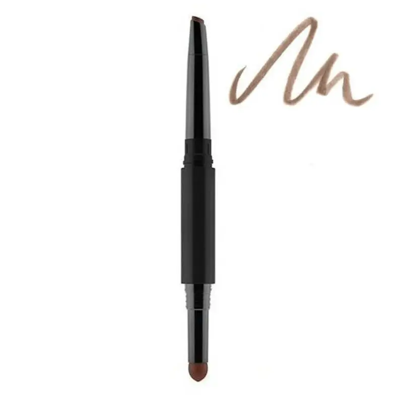 Gosh Shape & Fill Matita per sopracciglia doppia in crema 002 Grigiomarrone 0,5 g