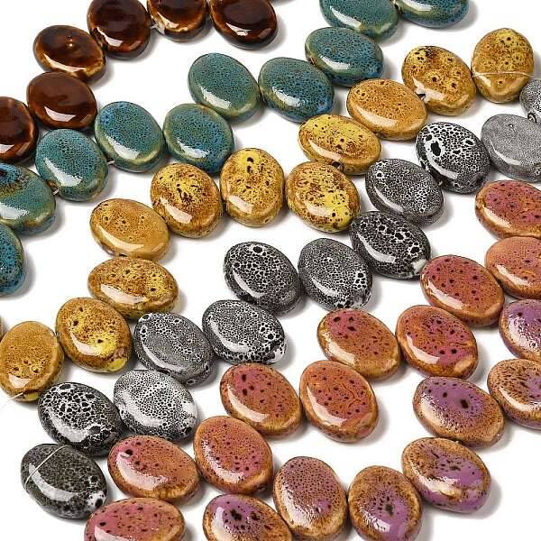 Handmade Porcelain Beads Strands