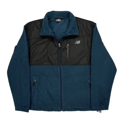 New Balance Fleece Jacket - Medium Black Polyester