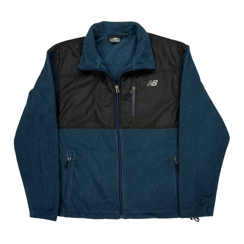 New Balance Fleece Jacket - Medium Black Polyester