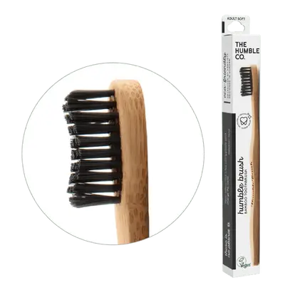 Humble Brush Adult - black, soft bristles