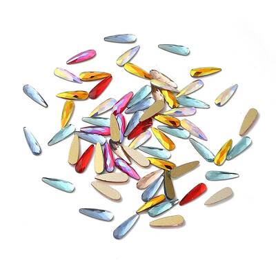 Glass Rhinestone Cabochons
