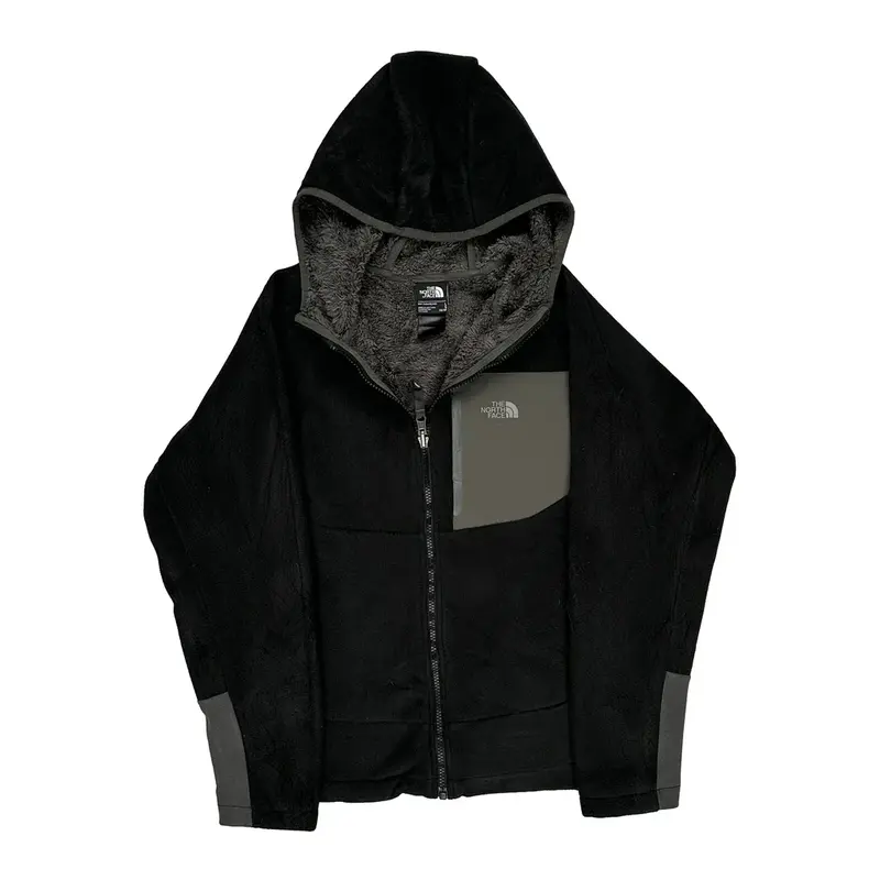 Age 14-16 The North Face Fleece - Large Black Polyester | Size: large