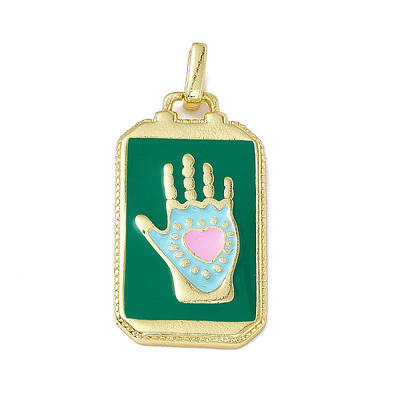 Alloy Enamel Pendants