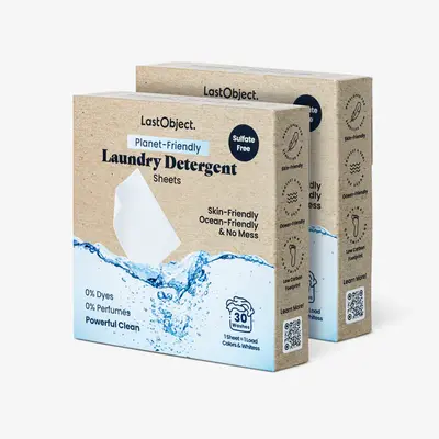 Laundry Detergent Sheets | Size: Sensitive - 2 x 30 sheets
