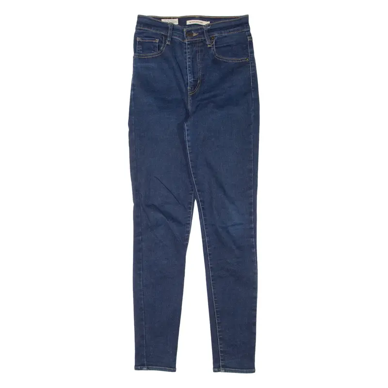 LEVI'S Mile High BIG E Womens Jeans Blue Slim Skinny Denim W25 L30