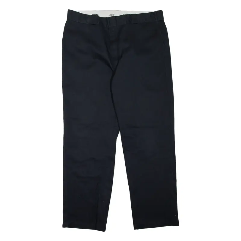 DICKIES 874 Workwear Mens Trousers Black Regular Straight W40 L32