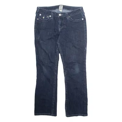 TRUE RELIGION Womens Jeans Blue Regular Straight W31 L29