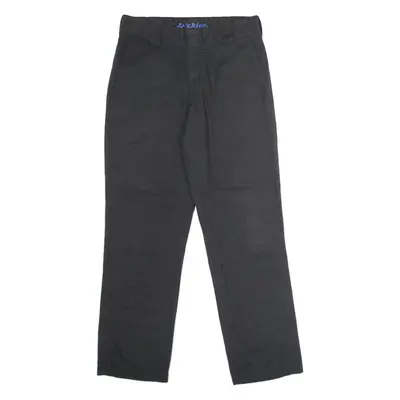 DICKIES Flex Workwear Mens Trousers Black Regular Straight W30 L30