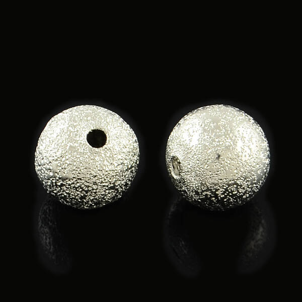 Brass Textured Beads