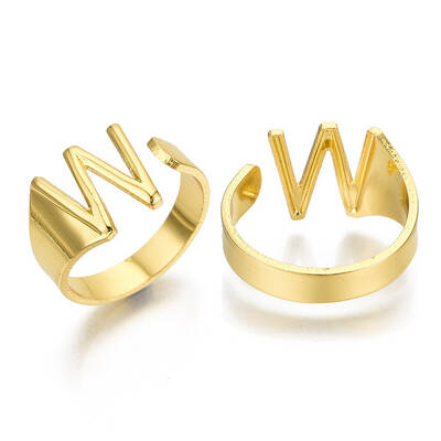 Alloy Cuff Finger Rings